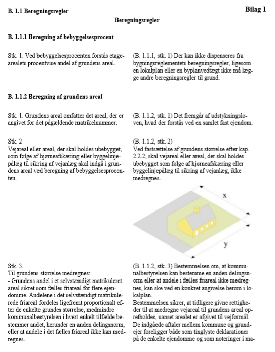 Arealberegning Jf BR – TILBYGNING.nu